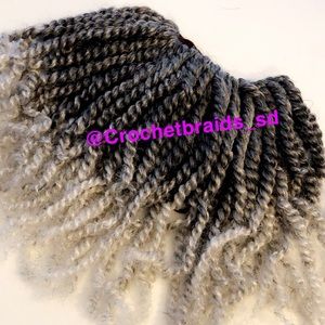 Crochet Spring Twist 1B/Gray
